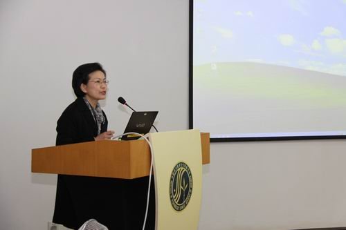 武汉分院陈平平书记在水生所研究员例会