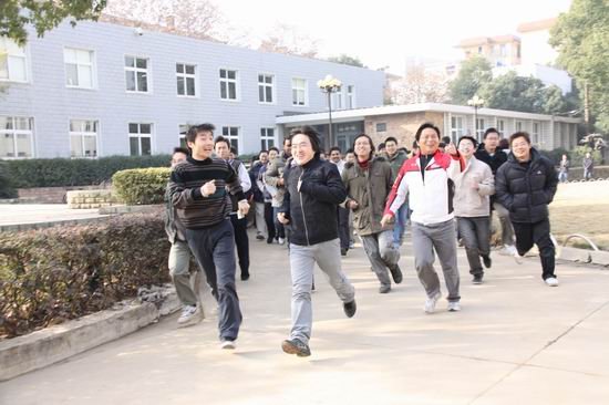 水生所第23届冬季长跑运动会顺利结束
