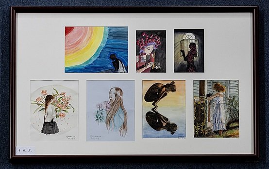 水生所举办第一届书画、手工艺品展