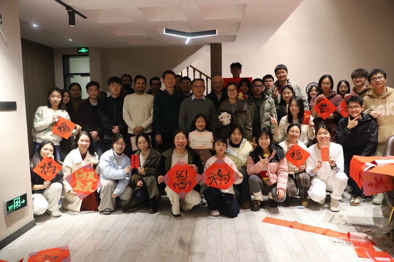 送祝福”书法比赛
