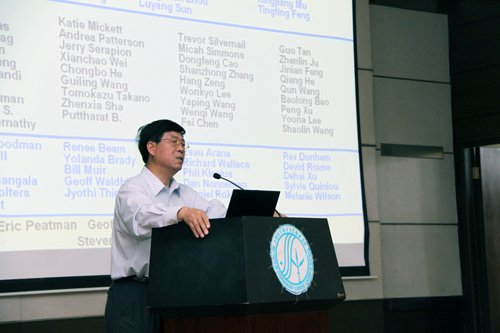 美国奥本大学刘占江教授来水生所进行学