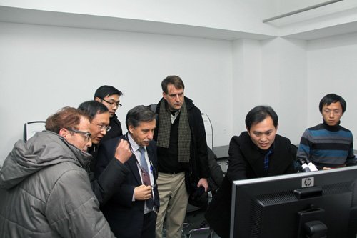 为了寻求水产养殖等科学研究方面的合作