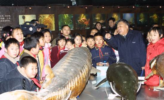 水生所淡水鱼类博物馆被继续命名为全国