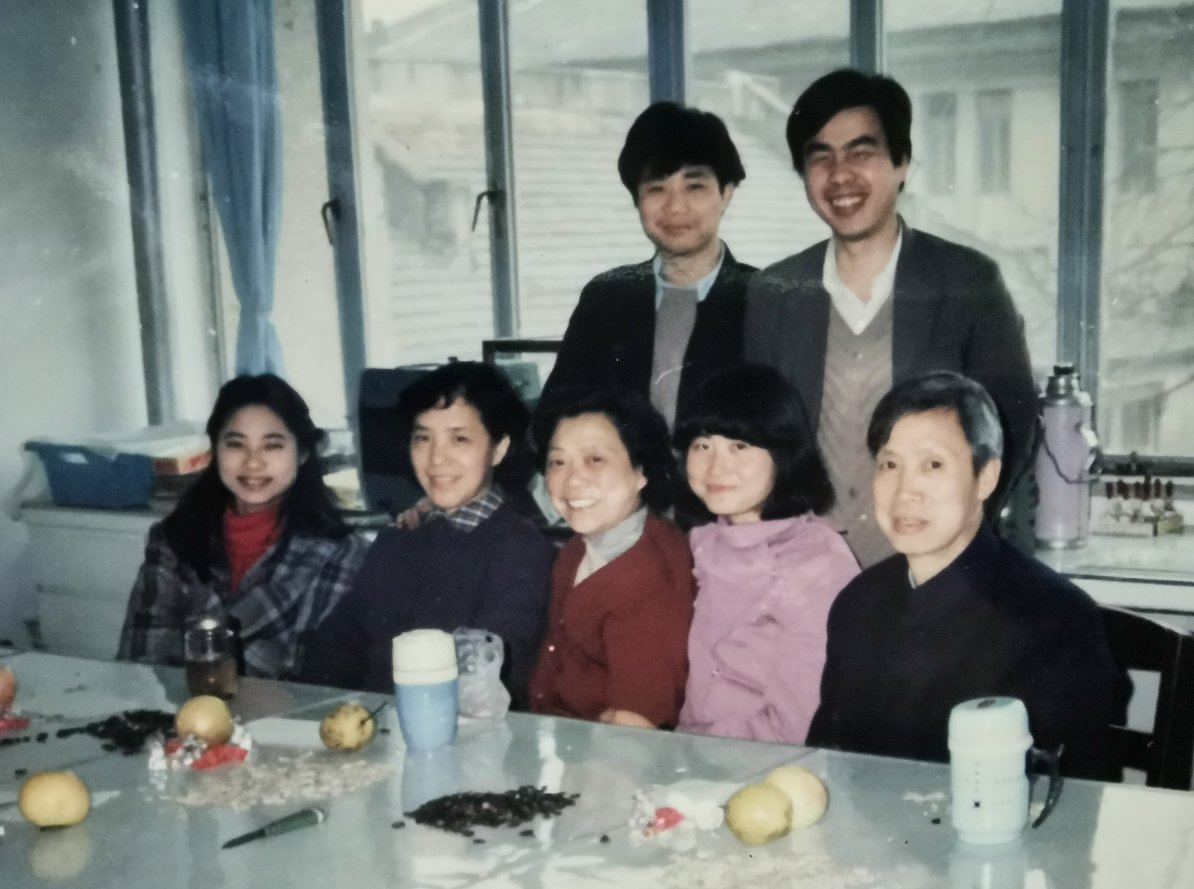 1987年3月白庆笙调离水生所前与实