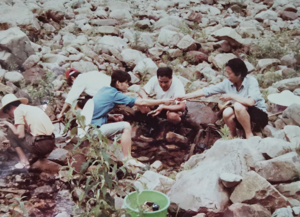 1985年6月在北京燕山石化总厂做环