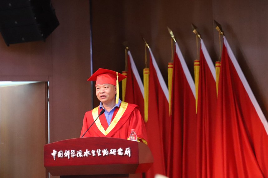 水生所举办2021年毕业典礼暨涢水奖
