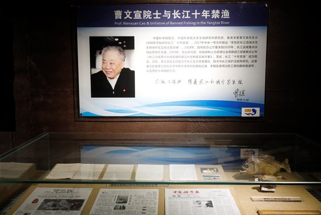 水生生物博物馆新增“长江精品展”