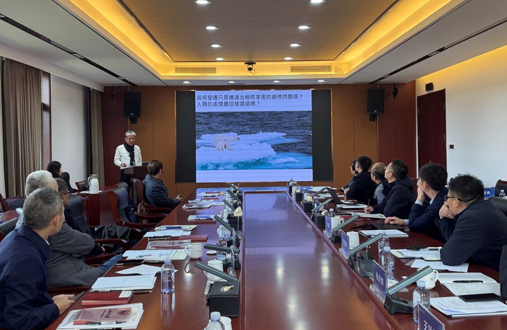 台湾湿地学会荣誉理事长林幸助