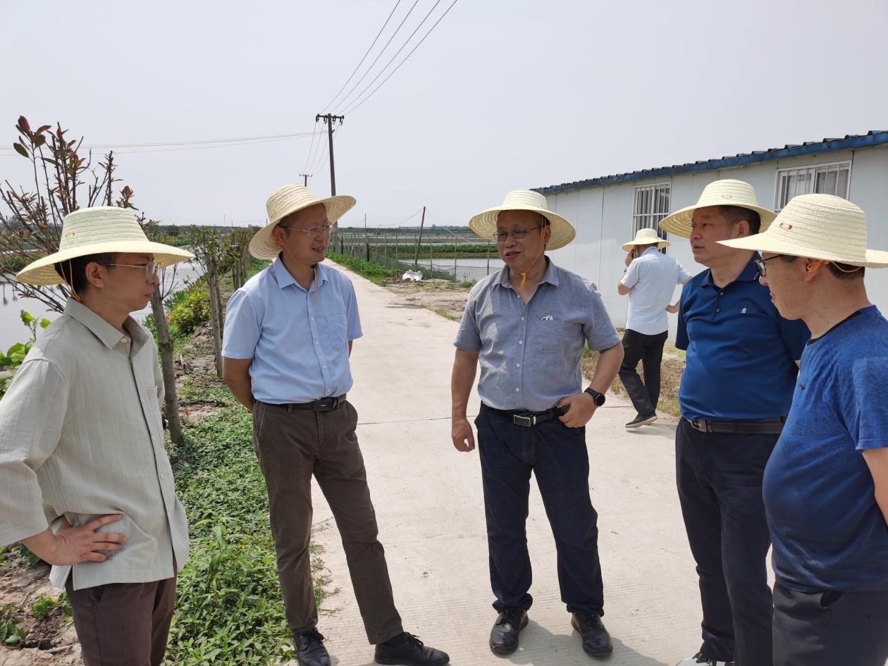 解绶启一行赴洪湖市开展科技合作调研考察