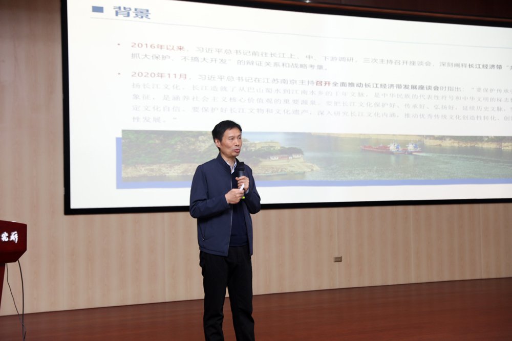 武汉大学傅才武教授做客水生所人文讲堂