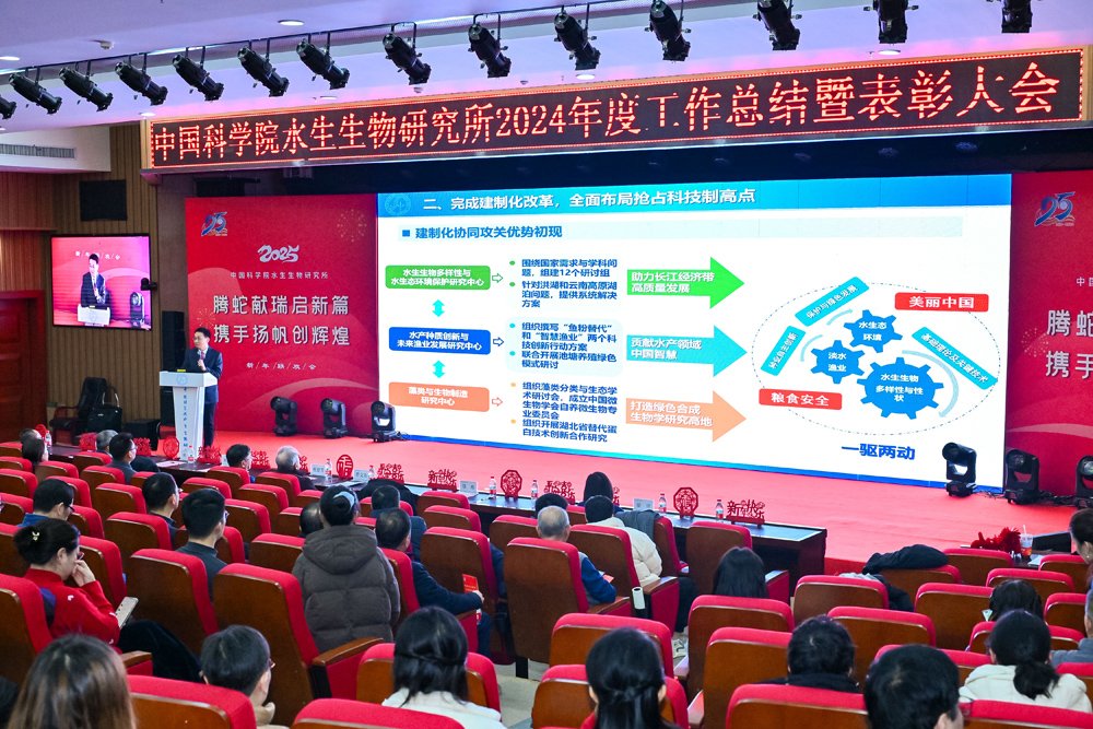 水生所举办2024年度总结表彰大会暨