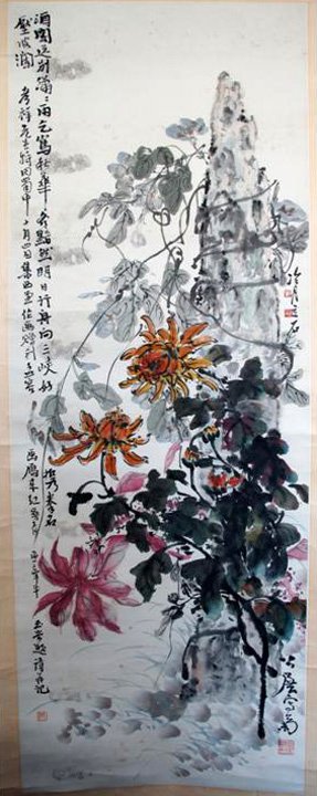 等小编看到他的书画